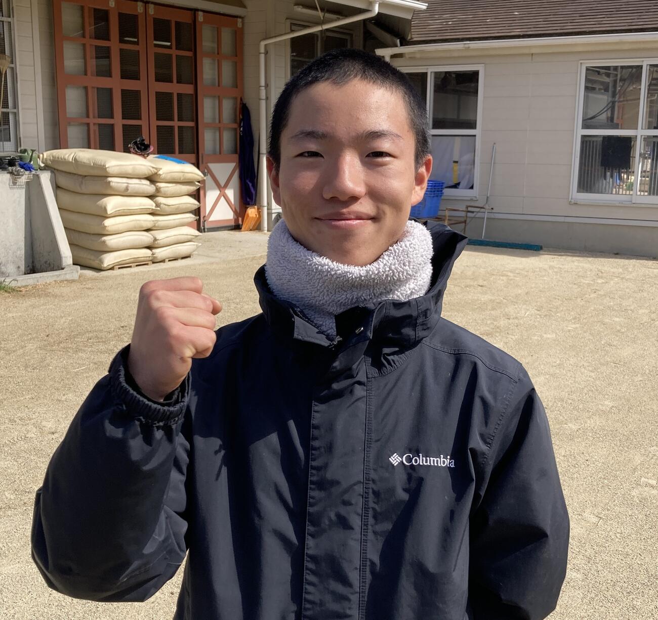 重賞初騎乗へ意気込む森田騎手（撮影・太田尚樹）