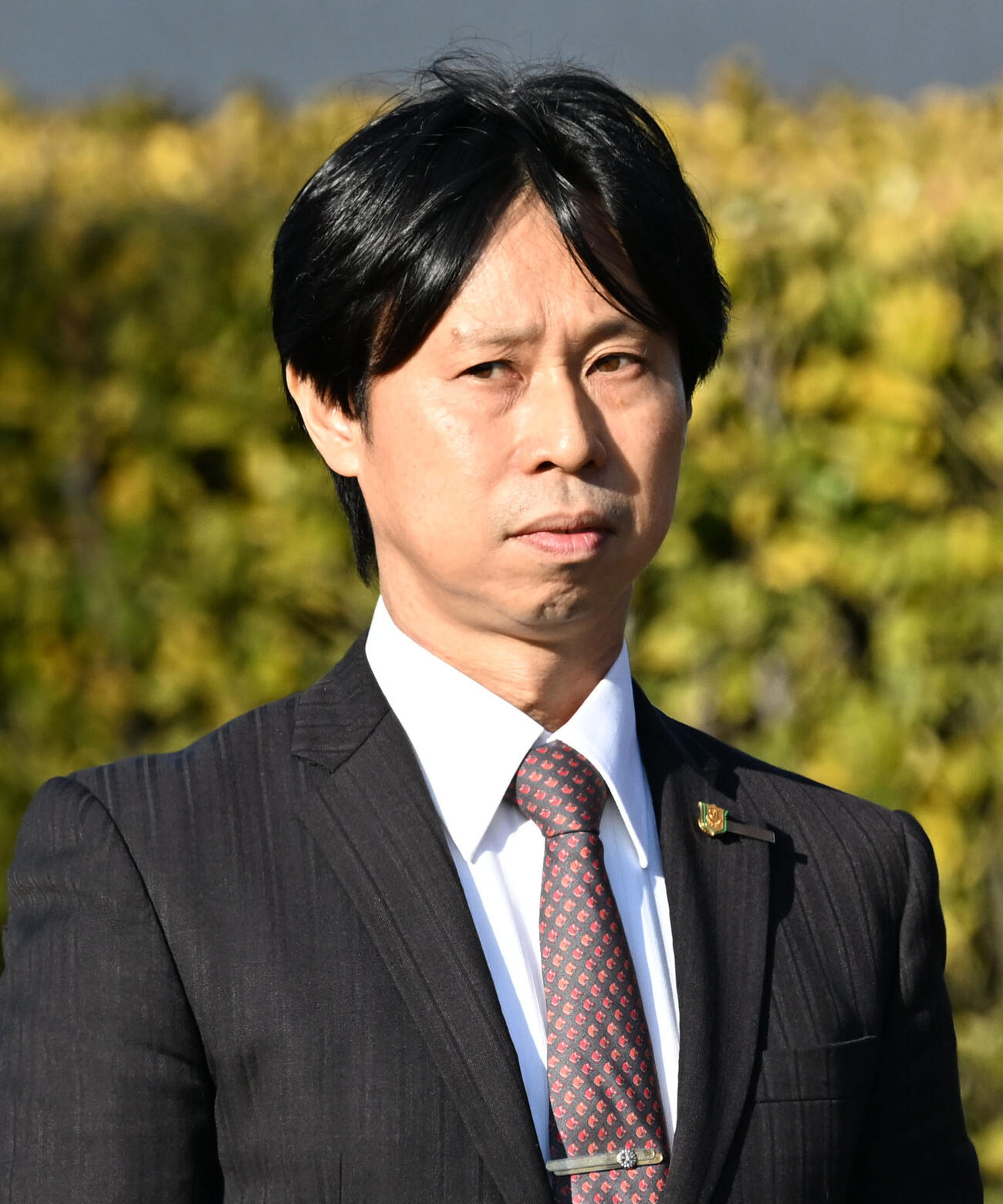 牧浦充徳調教師（2026年1月17日撮影）