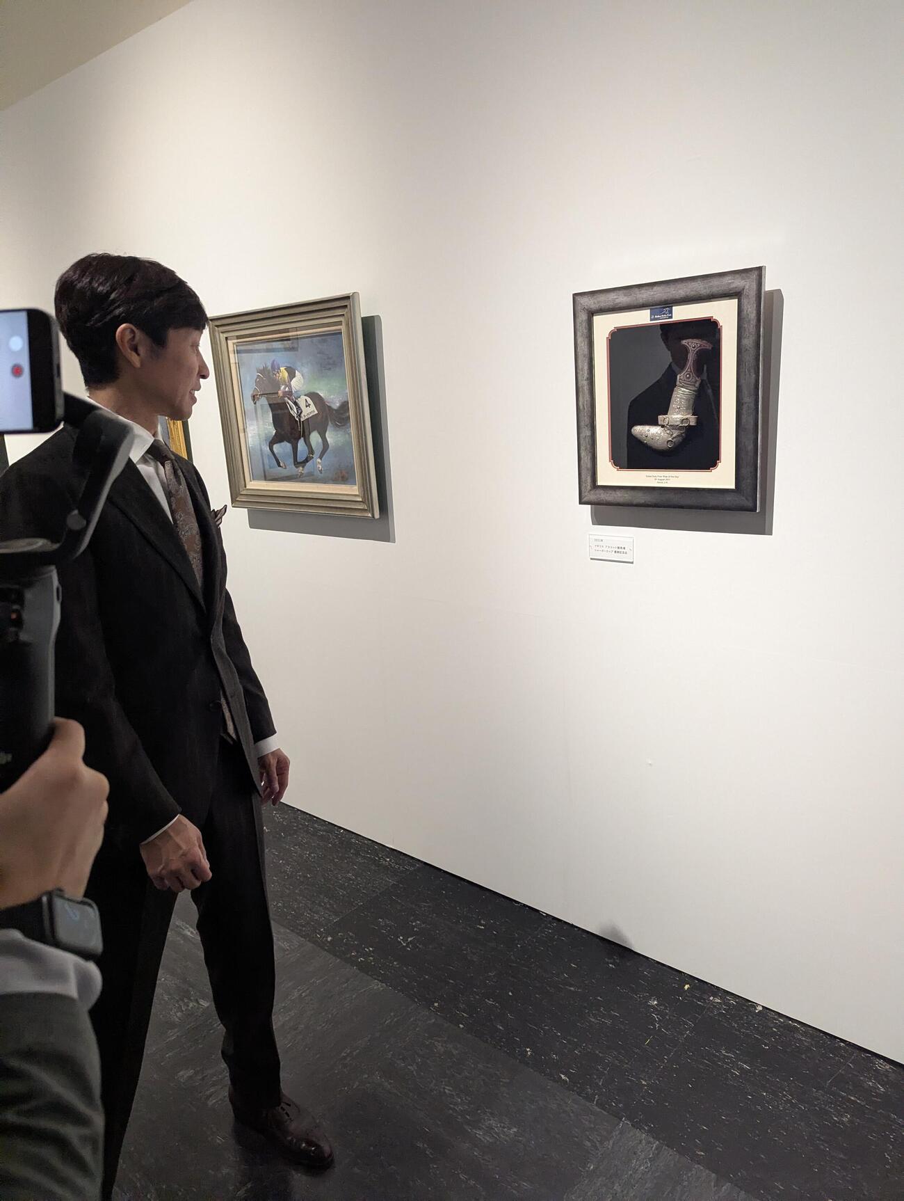 「武豊デビュー40年～前人未到の記録」の展示品