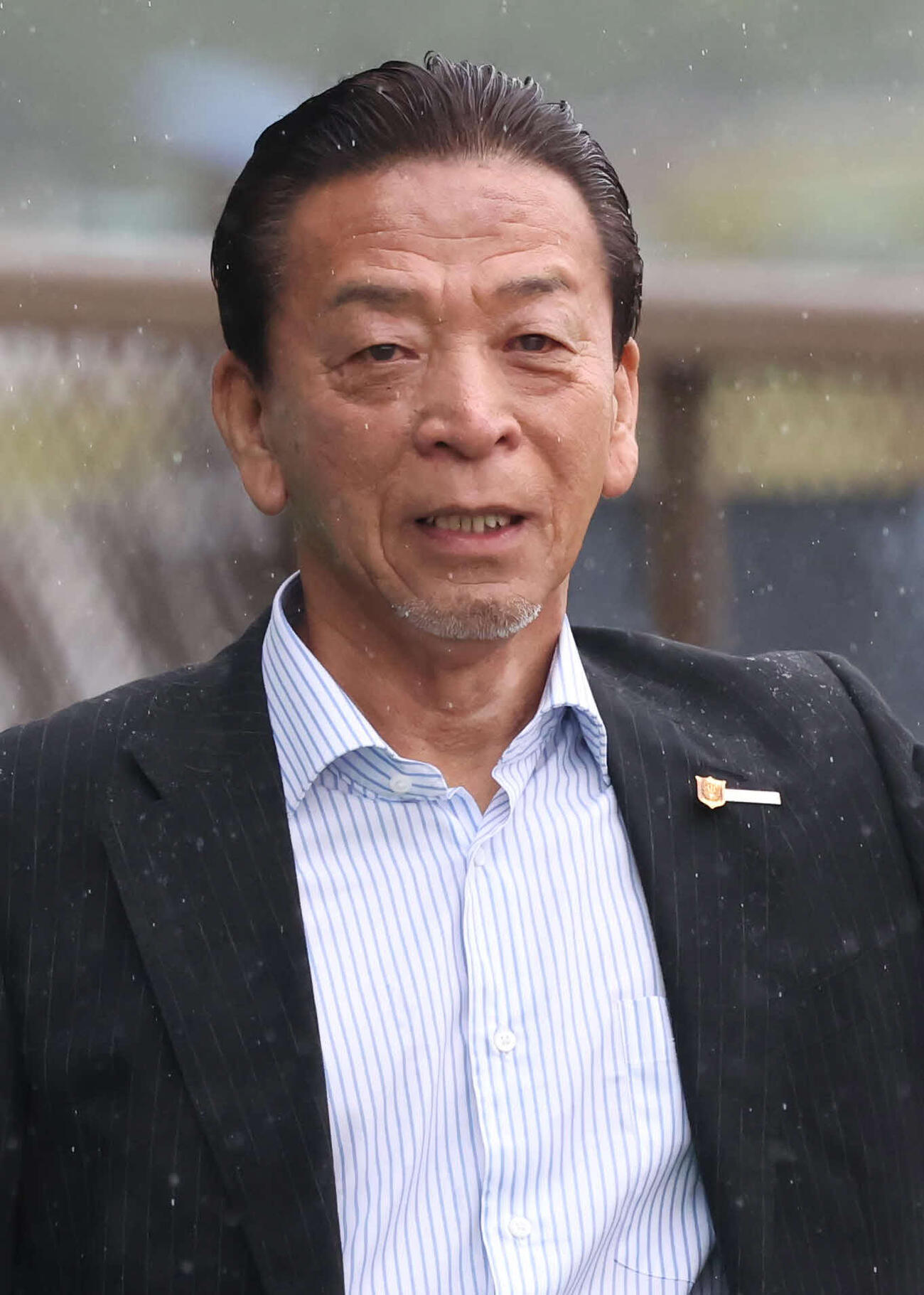 土田稔調教師（2025年5月撮影）