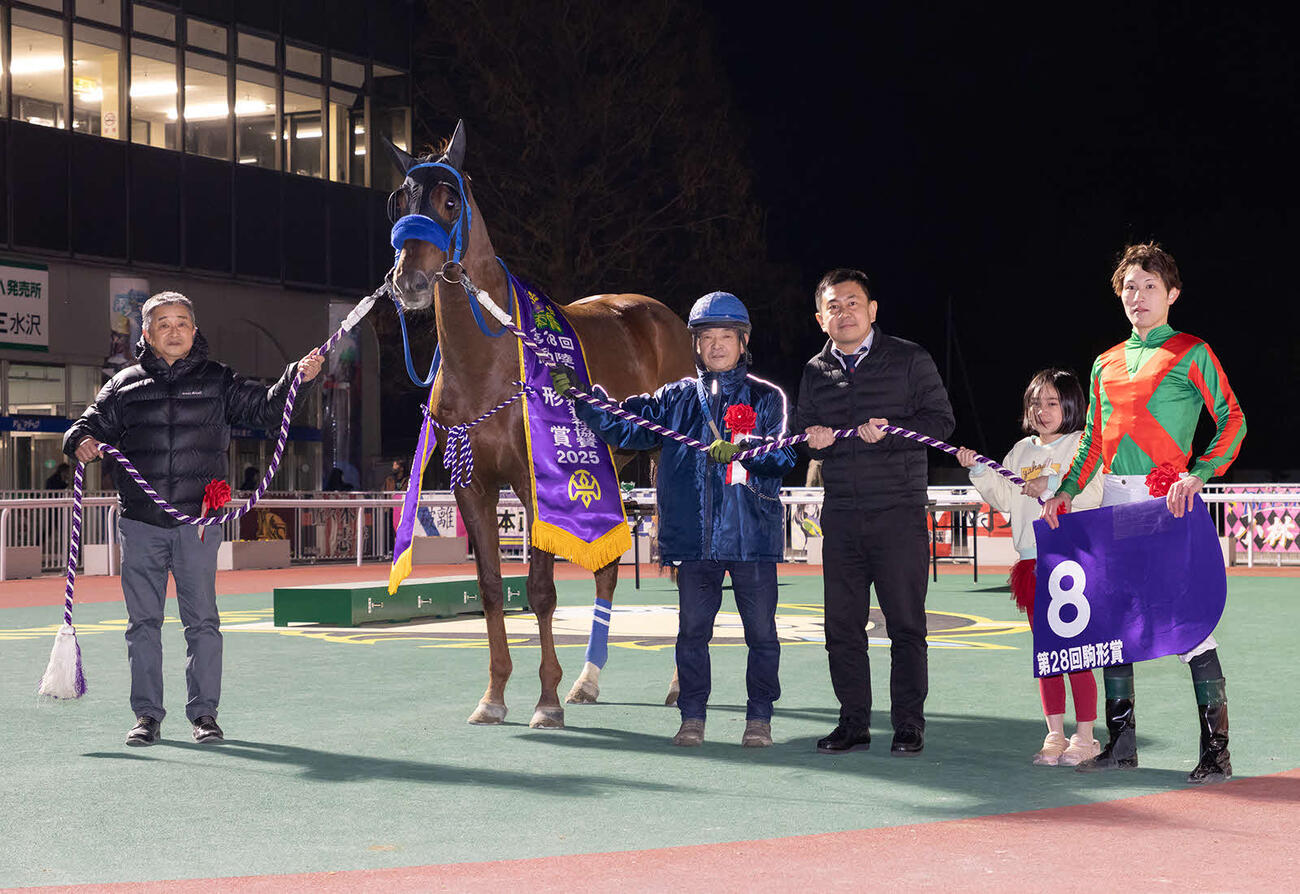 駒形賞を制したボウトロイ（写真提供・岩手県競馬組合）