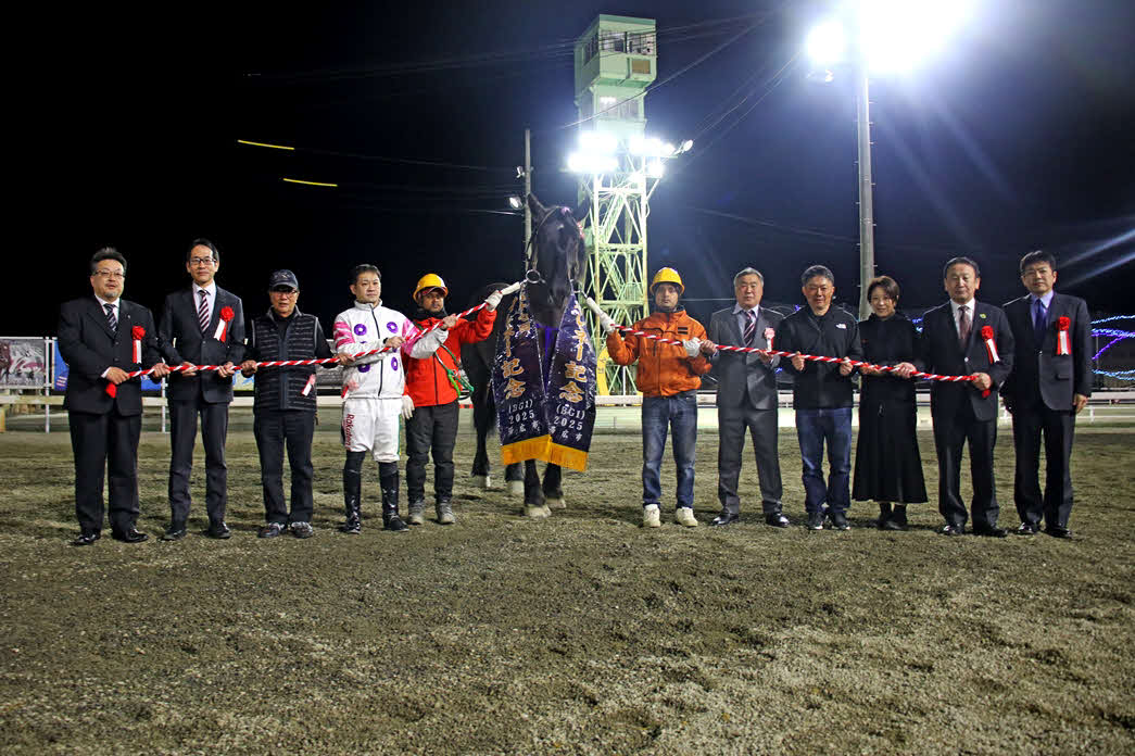 イレネー記念を制したオレノコクオウ（写真提供・ばんえい十勝）