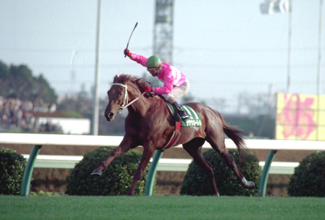 95年日刊スポーツ賞金杯を制したサクラローレル