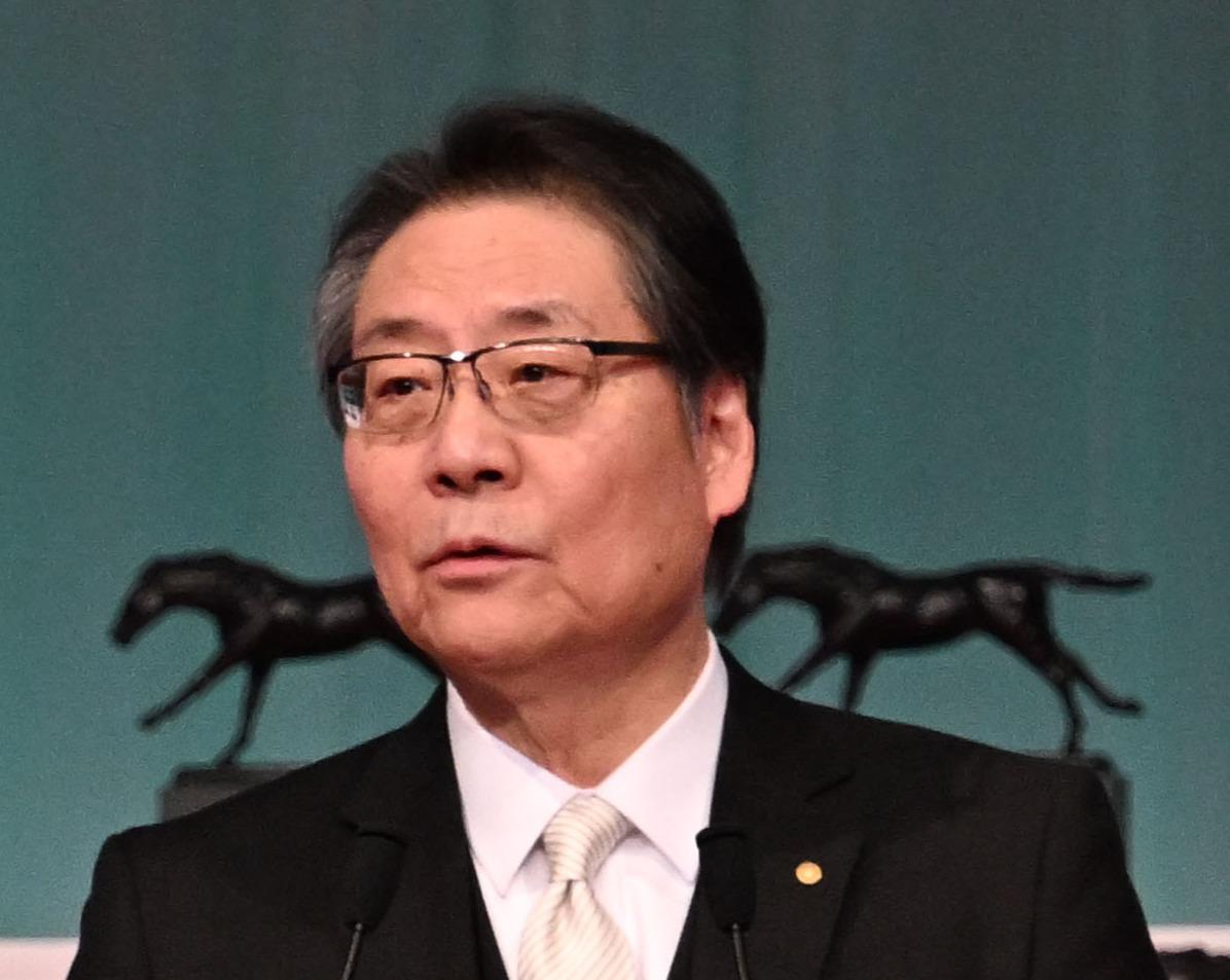 JRAの吉田理事長（25年1月撮影）