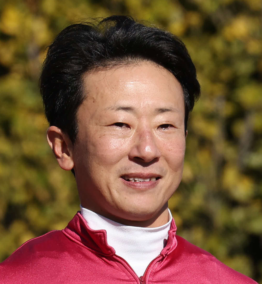 石神深一騎手（2026年1月12日撮影）