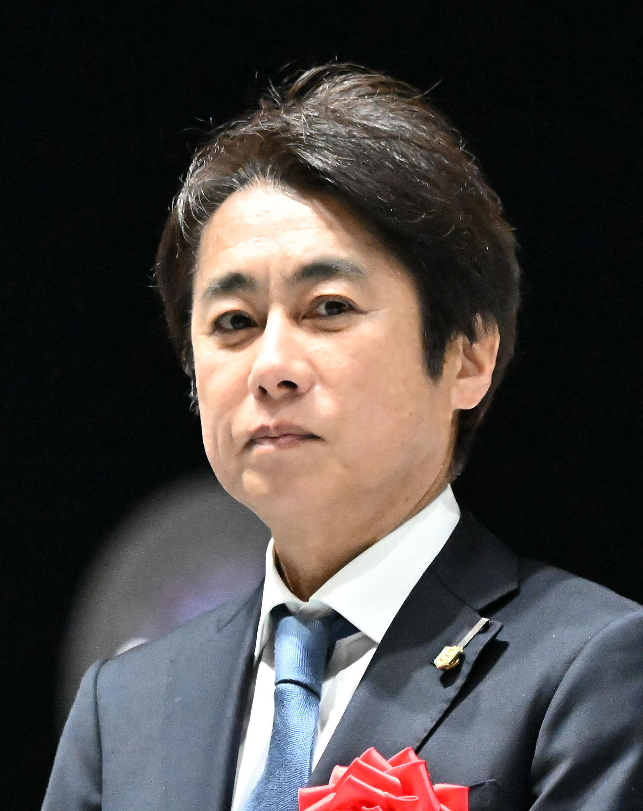 川崎11R、第75回川崎記念をカゼノランナーと西村淳騎手で制した松永師（撮影・千葉一成）
