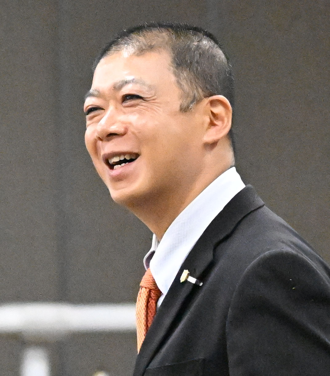高野友和調教師（2026年2月14日撮影）
