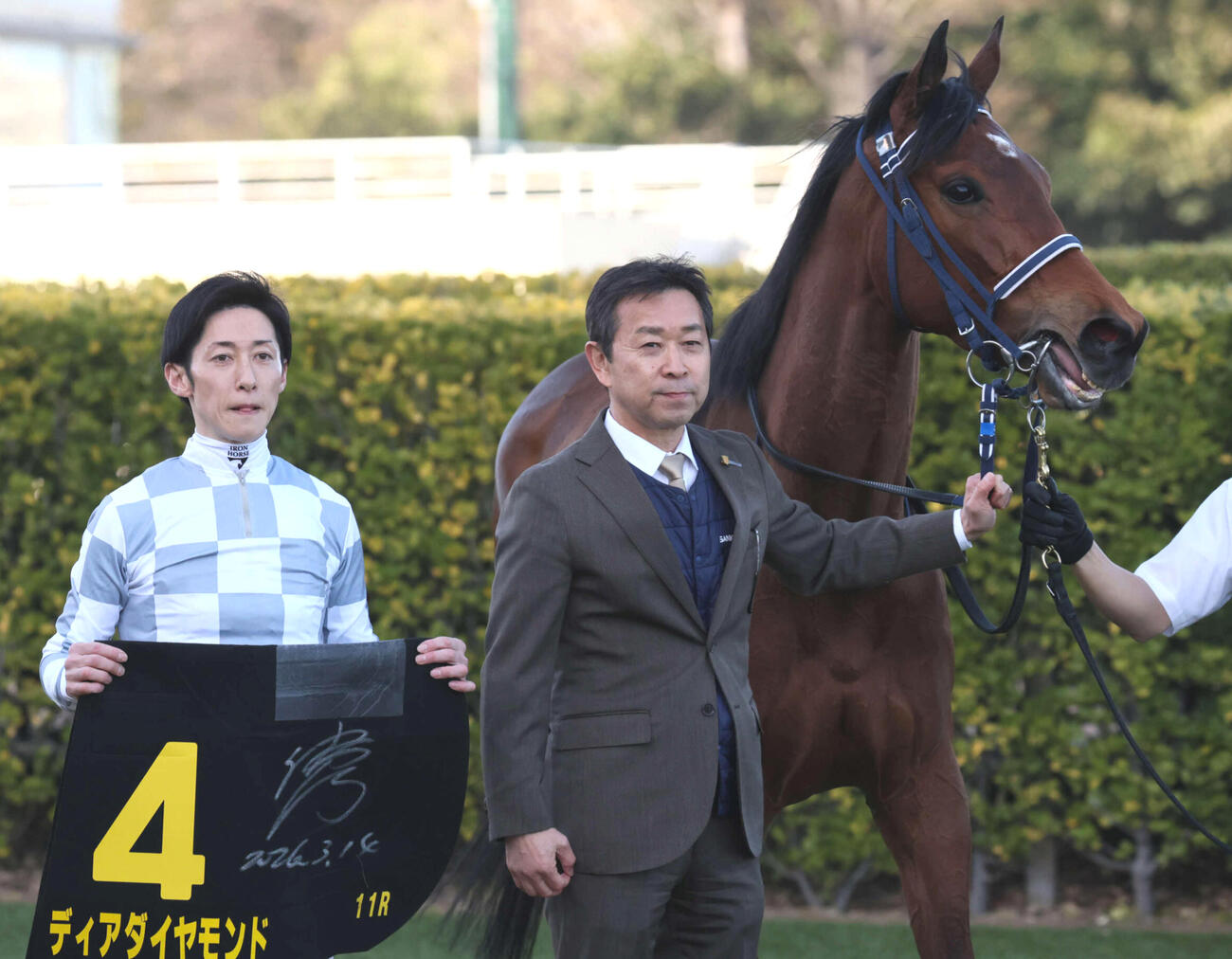 アネモネSを制したディアダイヤモンドと手塚久師