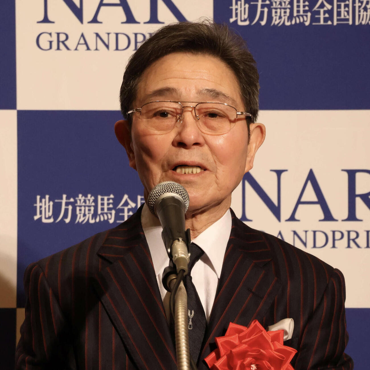 佐々木竹見元騎手（2026年2月撮影）