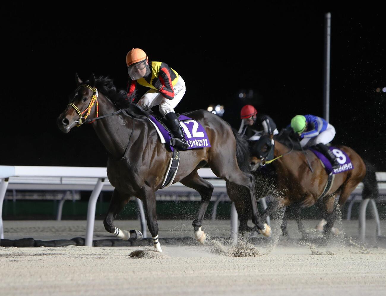 エトワール賞を快勝したスペシャルエックス（騎手・吉原寛人）＝2026／4／23
