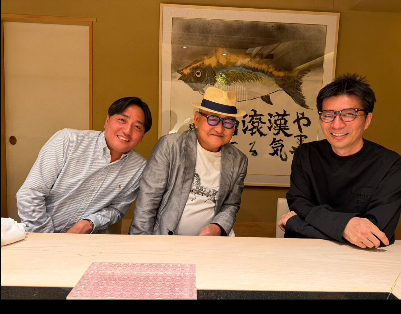 フォーエバーヤングの今後について話し合った矢作師と藤田晋オーナー（矢作厩舎の公式Xから）