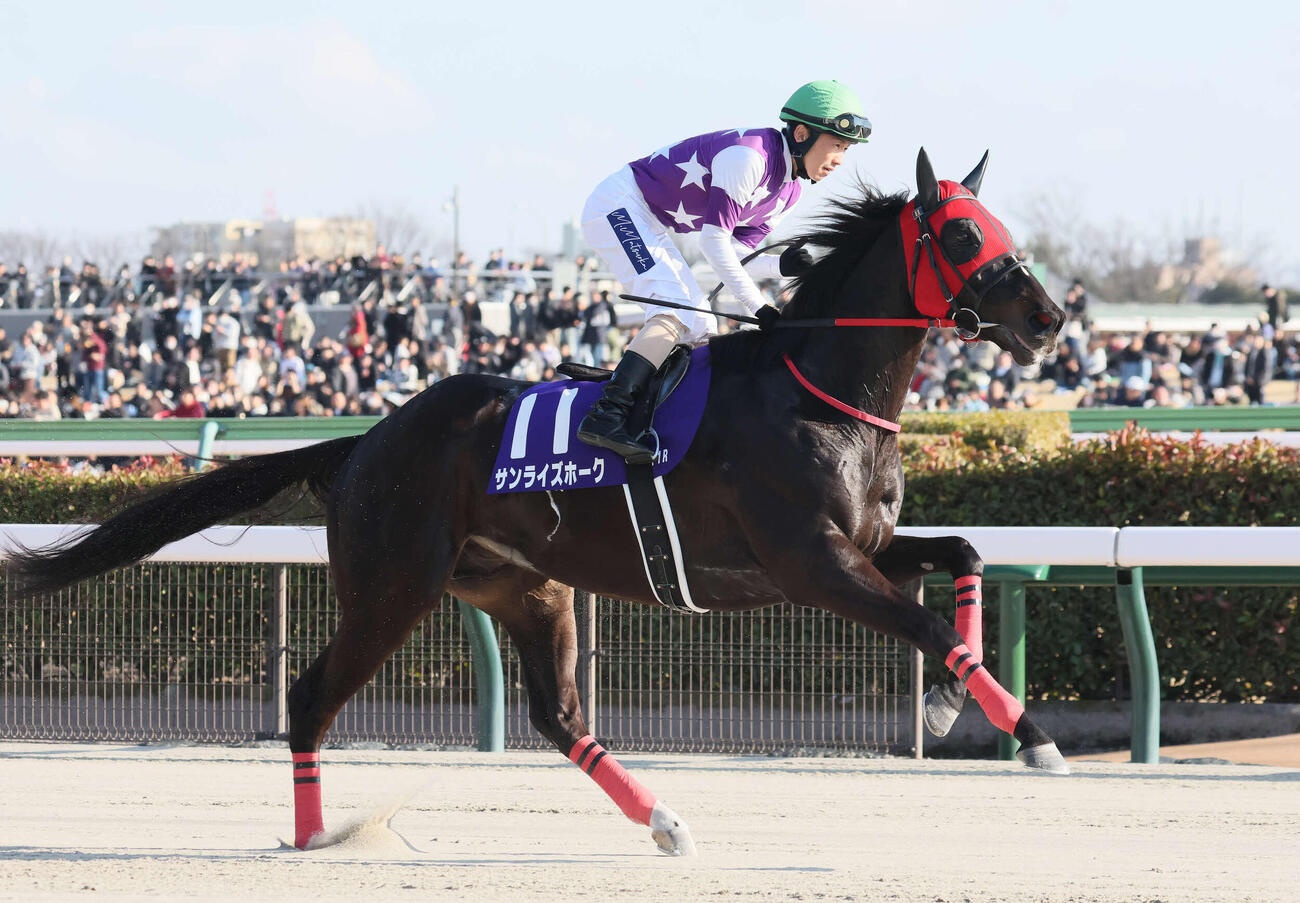 大井に移籍するサンライズホーク（2026年撮影）