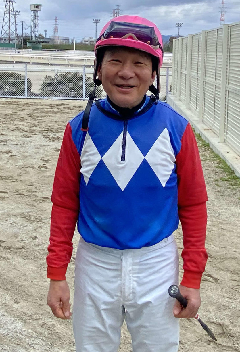 川原正一騎手（2025年4月撮影）