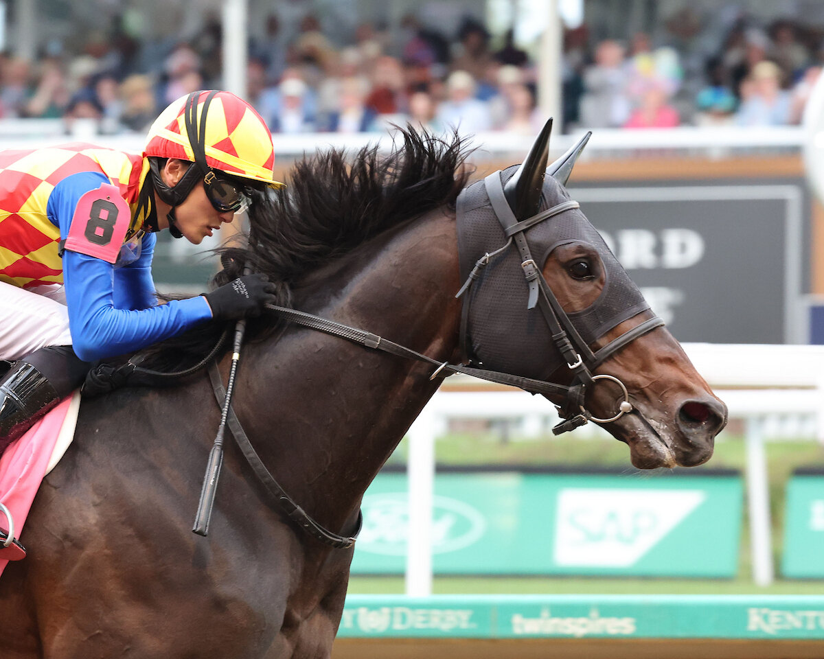 チャーチルダウンズSを制したテーオーエルビス（C）COADY　MEDIA