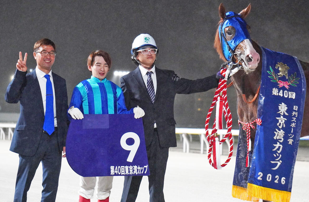 ララメテオで日刊スポーツ賞東京湾Cを制した池谷匠翔騎手