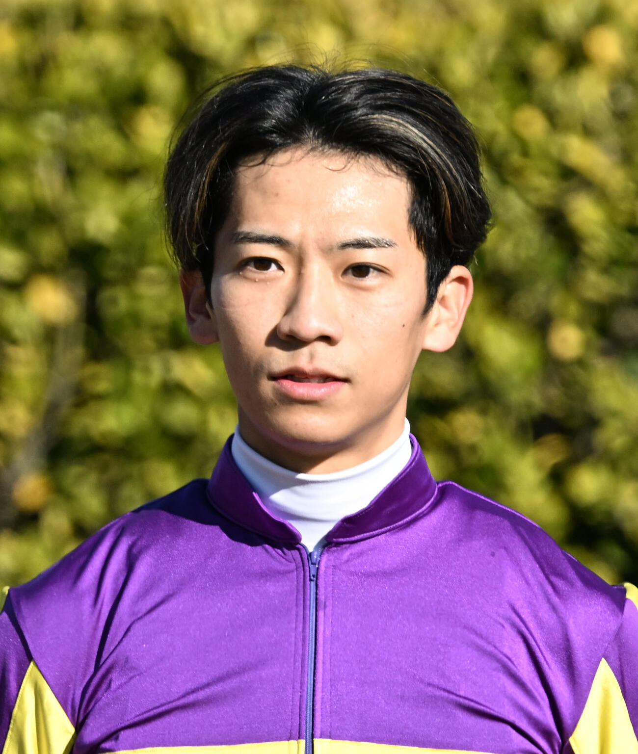 荻野極騎手（2024年12月15日撮影）