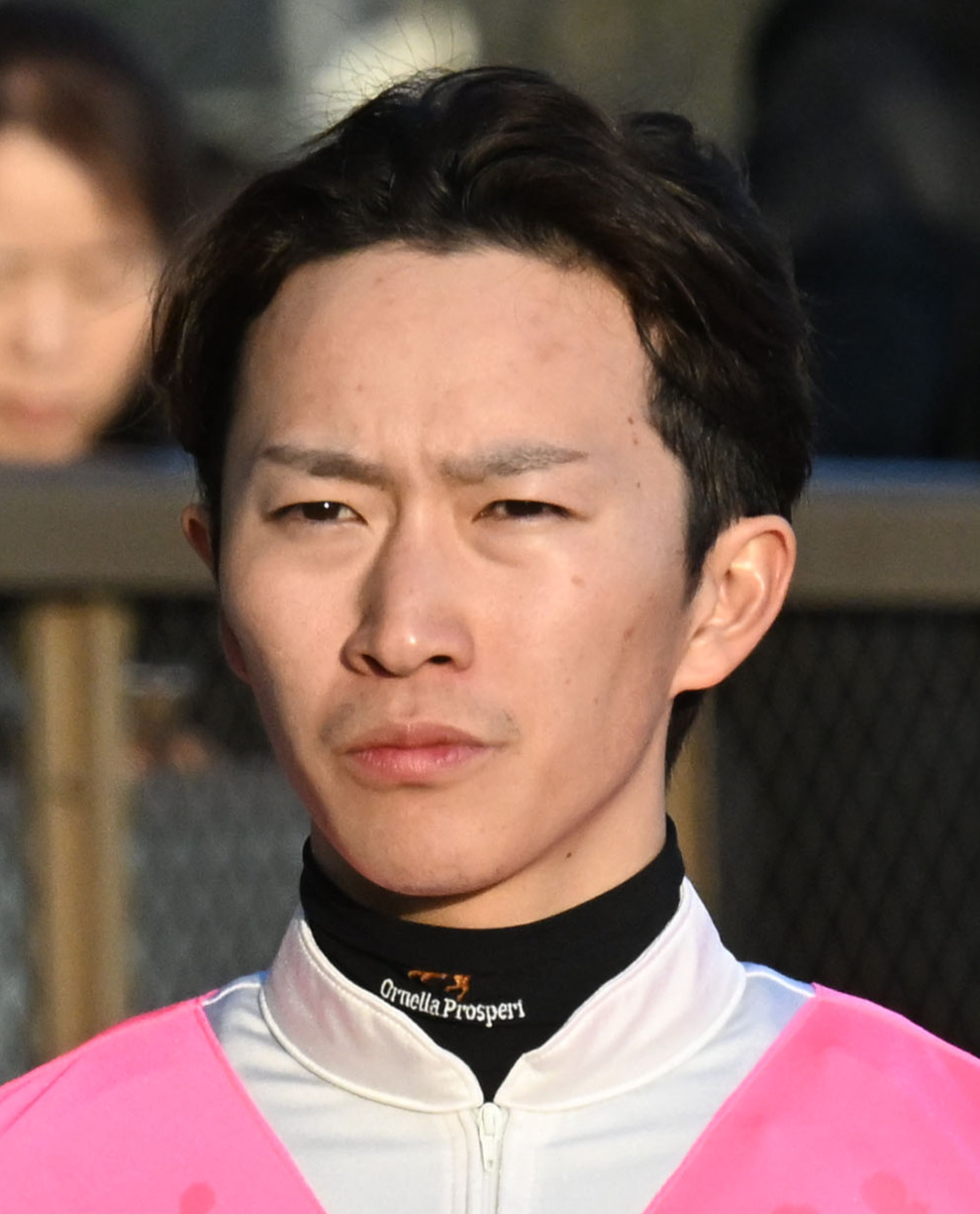菅原明良騎手（2026年2月撮影）