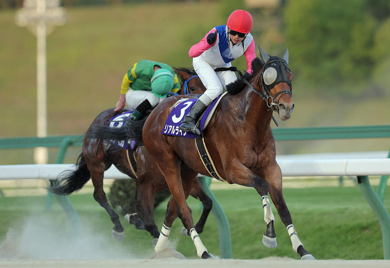 イーハトーブマイルを制したリアルライン（写真提供・岩手県競馬組合）