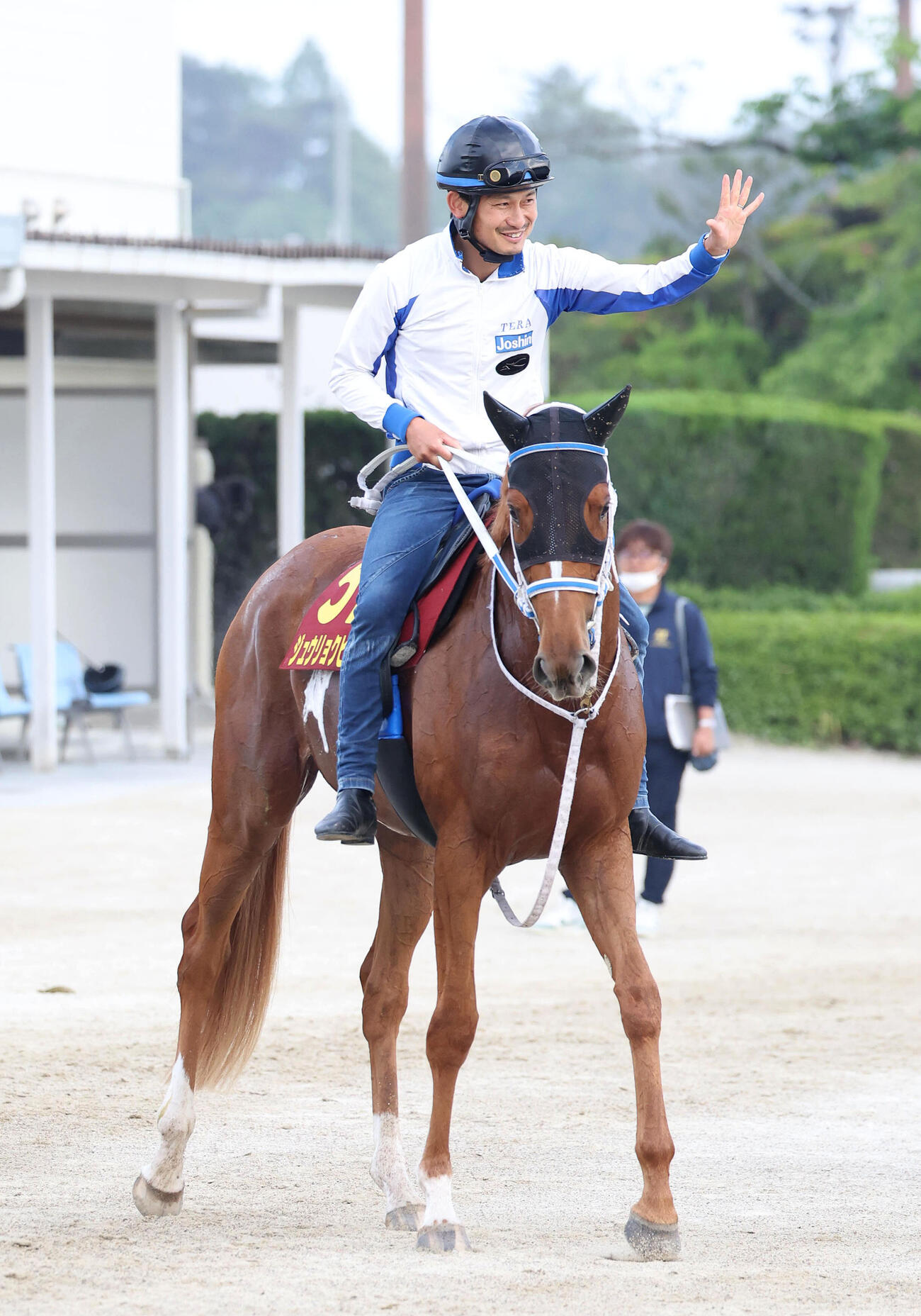 20日、調教から引き揚げるジュウリョクピエロ