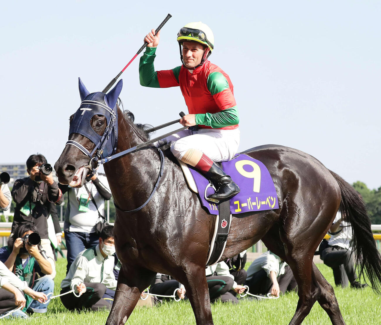 オークス制したユーバーレーベン（21年5月撮影）