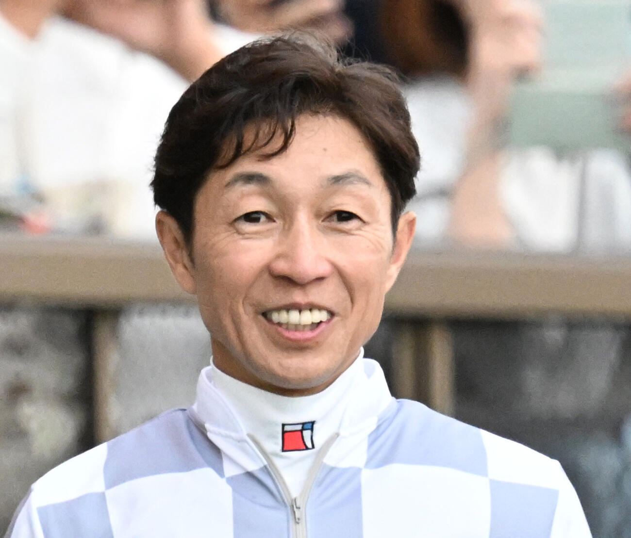 東京12Rの丹沢Sをギュルヴィで制した武豊騎手（撮影・千葉一成）