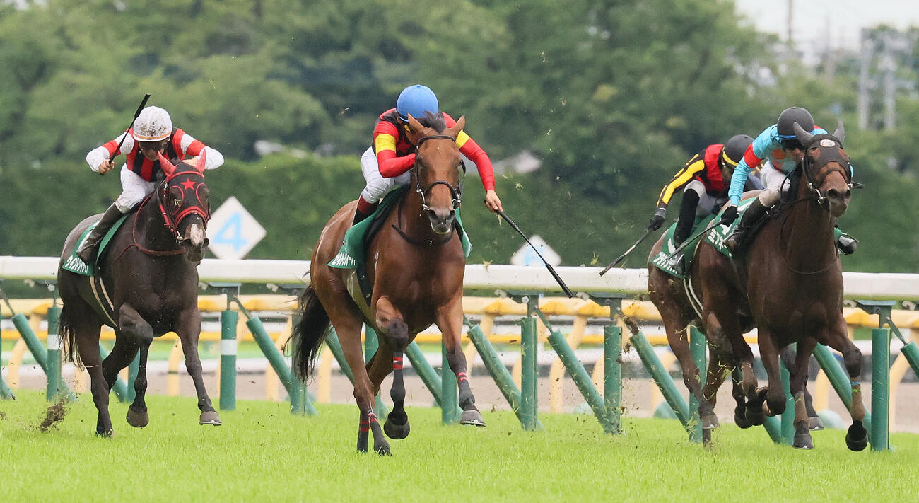 セキトバイーストが制した府中牝馬S（撮影・丹羽敏通）