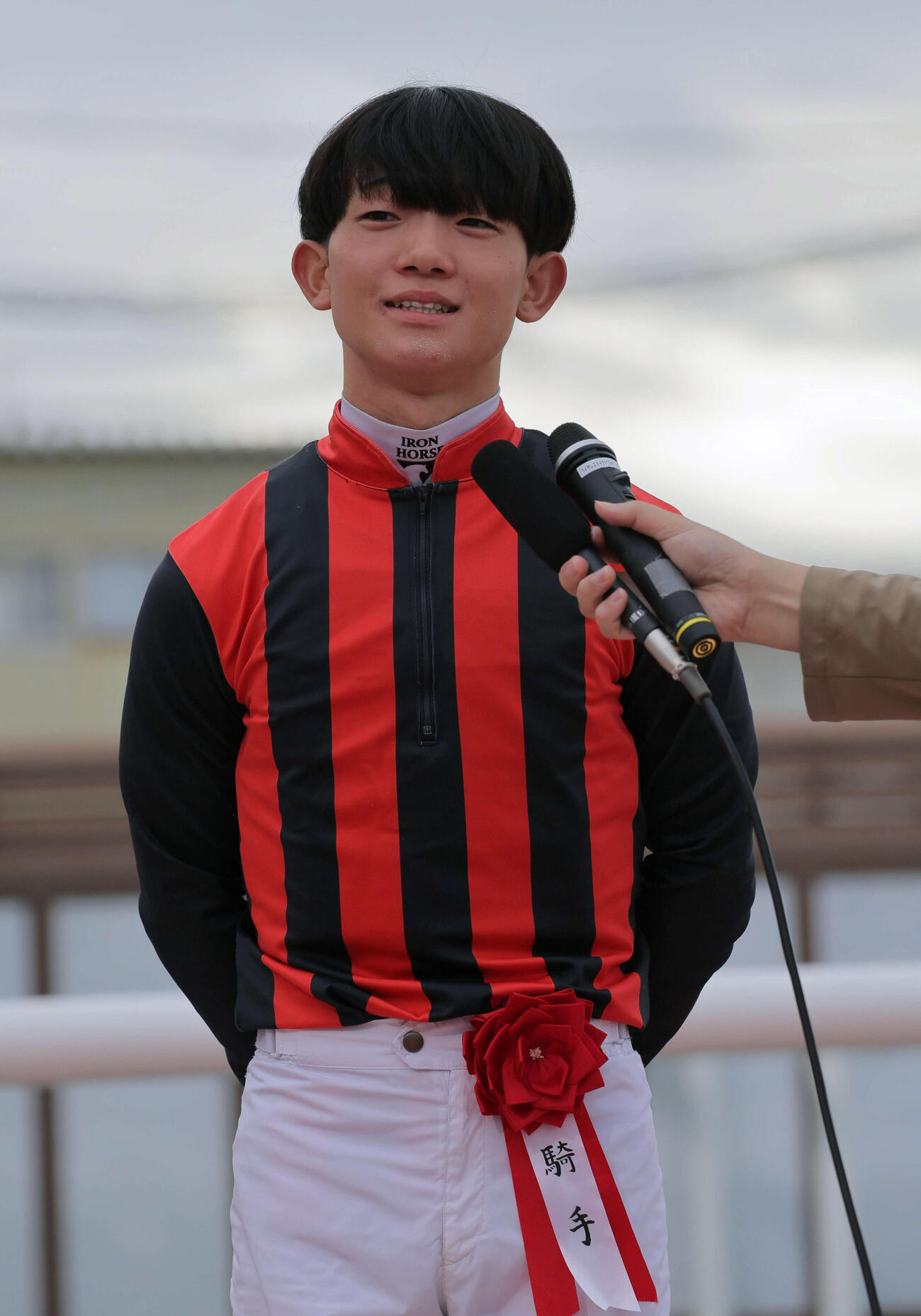 大山龍太郎騎手（2025年9月25日撮影）
