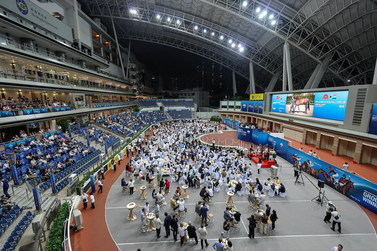 香港インターナショナルセールの様子（C）The Hong Kong Jockey Club