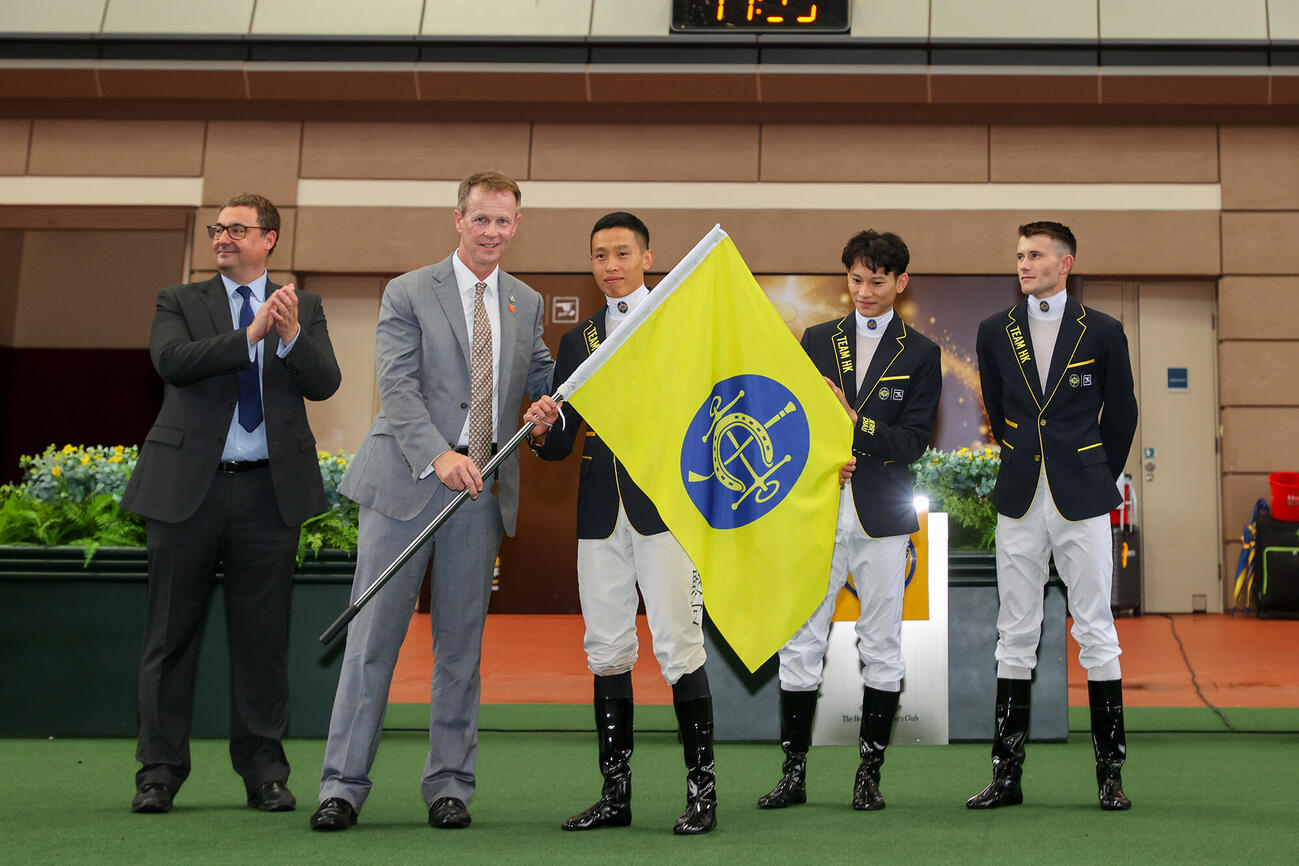 シャーガーCに参戦する「チーム香港」（C）The　Hong　Kong　Jockey　Club