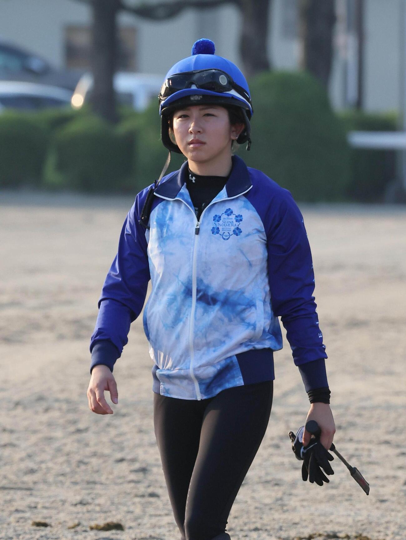 ノーランサンライズに騎乗する今村聖奈騎手（2026年7月16日撮影）