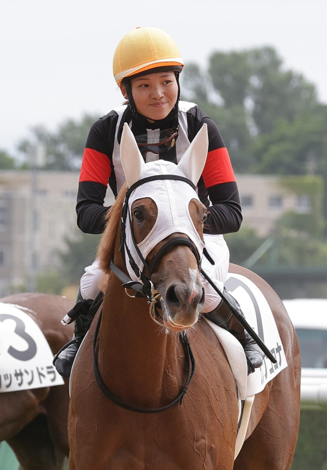 札幌1Rカレンココナで勝利を挙げた小林美駒騎手