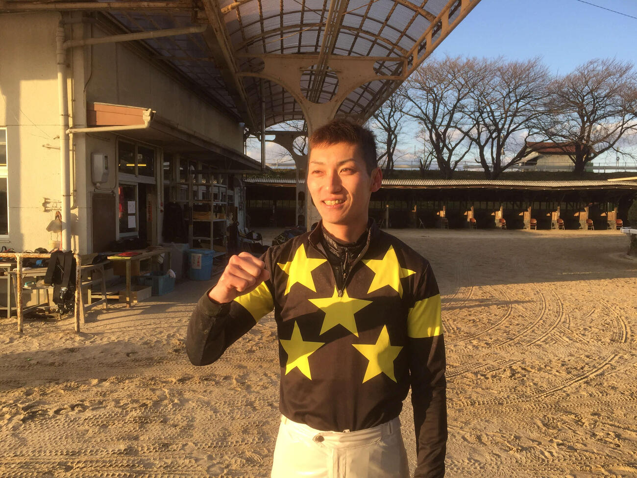 山田雄大騎手（2019年1月撮影）