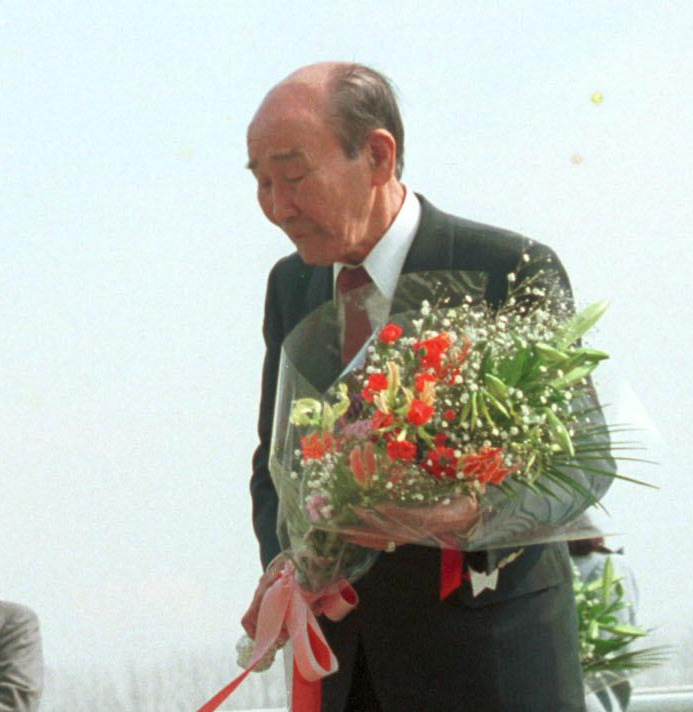 武田作十郎調教師（1992年撮影）