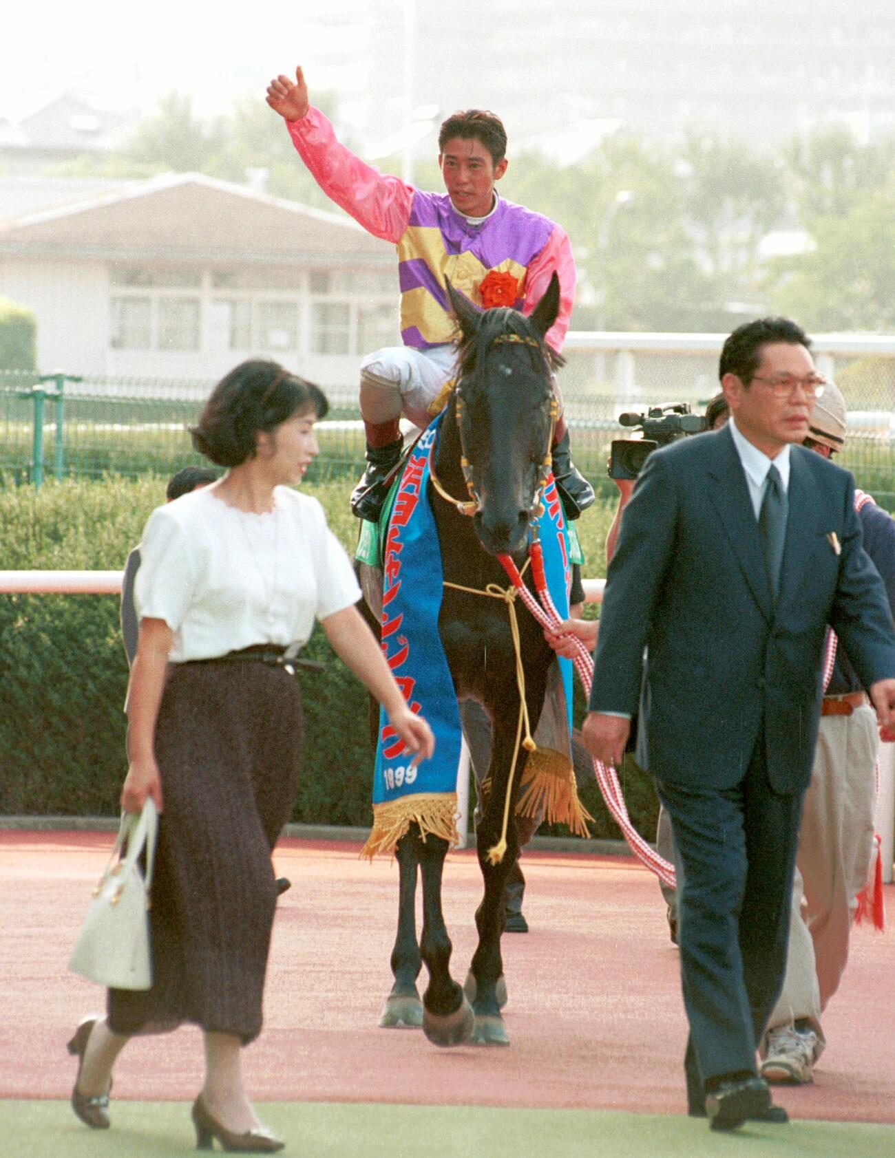 99年朝日チャレンジカップを制したツルマルツヨシ
