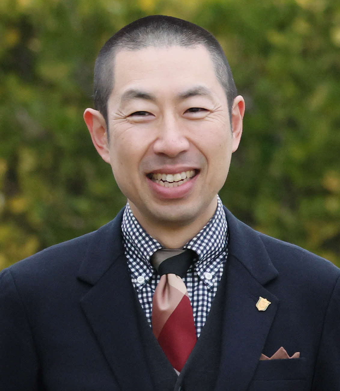 武井亮調教師（2025年12月撮影）