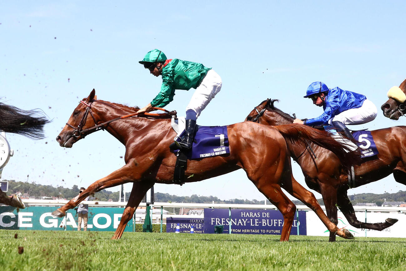 ジャックルマロワ賞を勝ったライフ（C）France　Galop