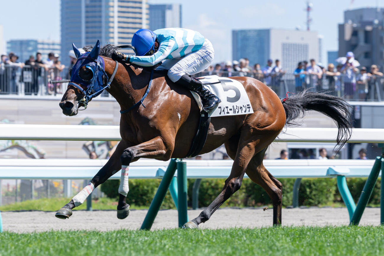 札幌6R、3歳未勝利を勝ち上がったフィエールシャンテとS・ナレドゥ騎手