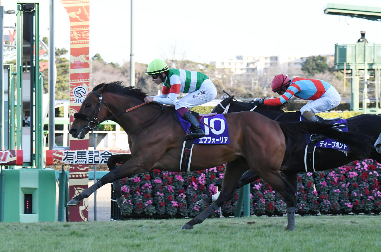 21年有馬記念を制したエフフォーリア