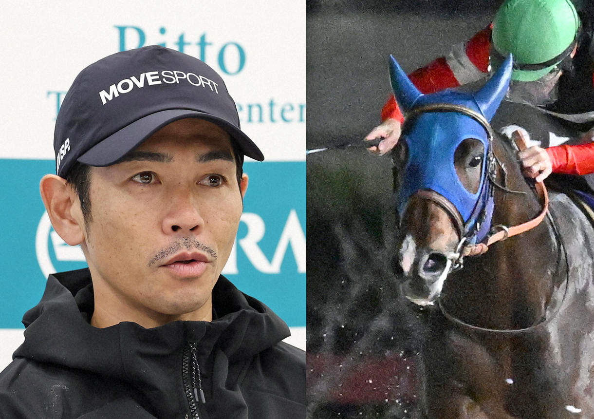 戸崎圭太騎手とフィンガー