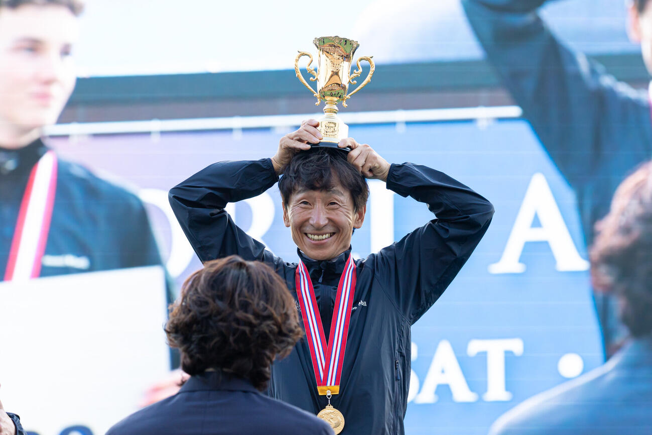 63ポイントで優勝した横山典弘騎手