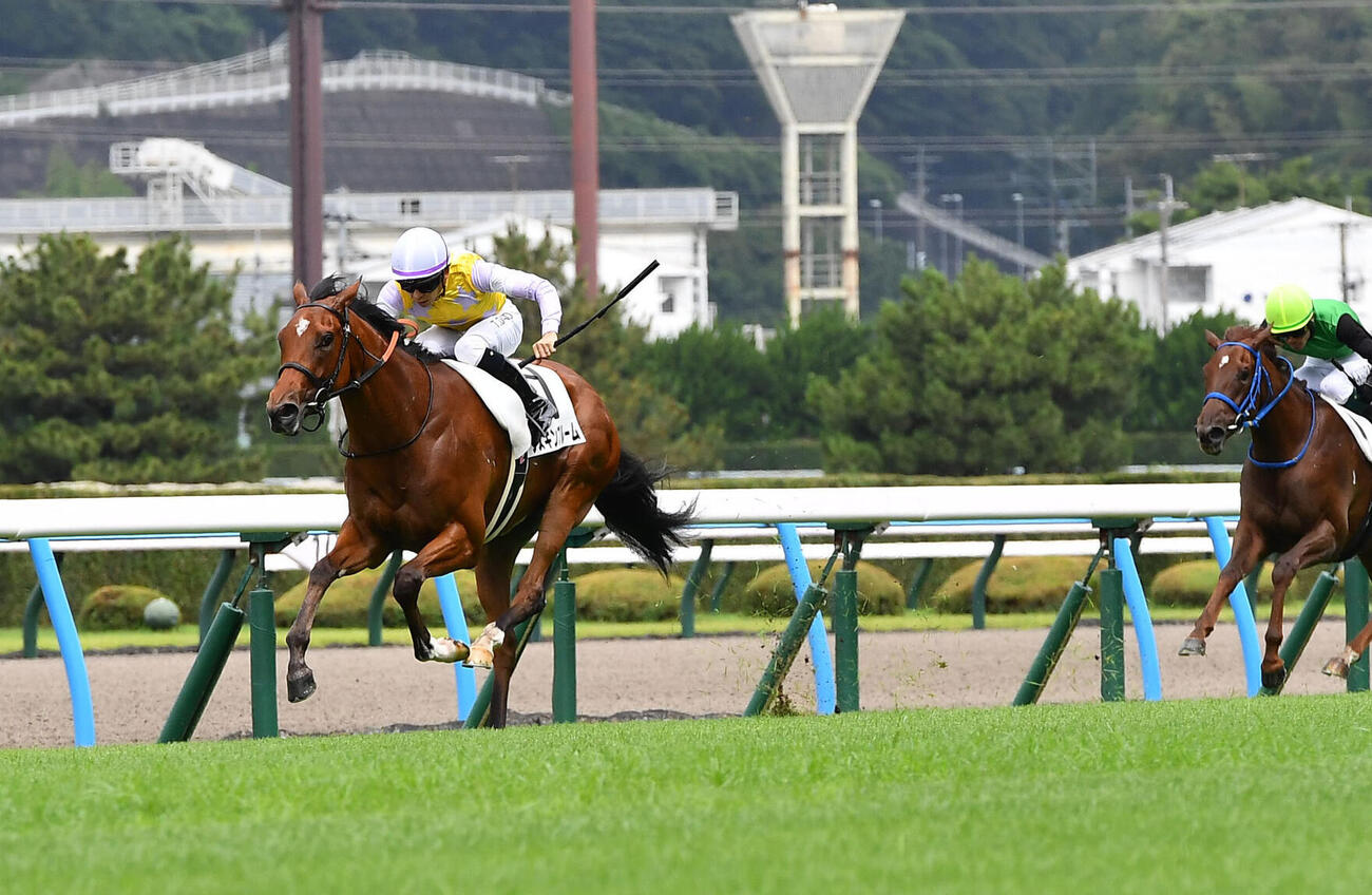 6月27日小倉1R未勝利戦を圧勝したシスキンブルーム
