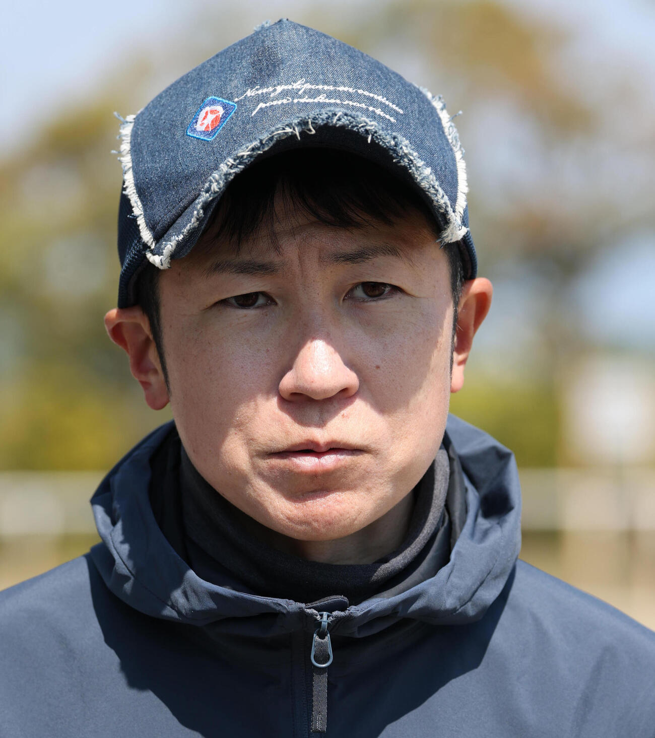 田中博康調教師（2026年4月2日撮影）