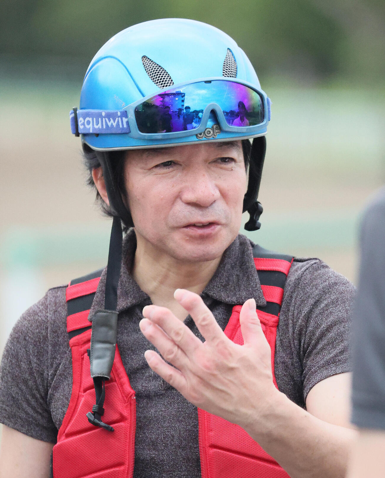 新潟開催最終週で実戦復帰予定の内田博幸騎手（撮影・丹羽敏通）