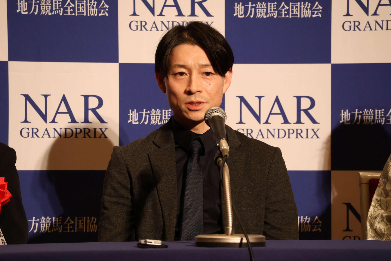 大井の御神本訓史騎手（2026年2月24日撮影）