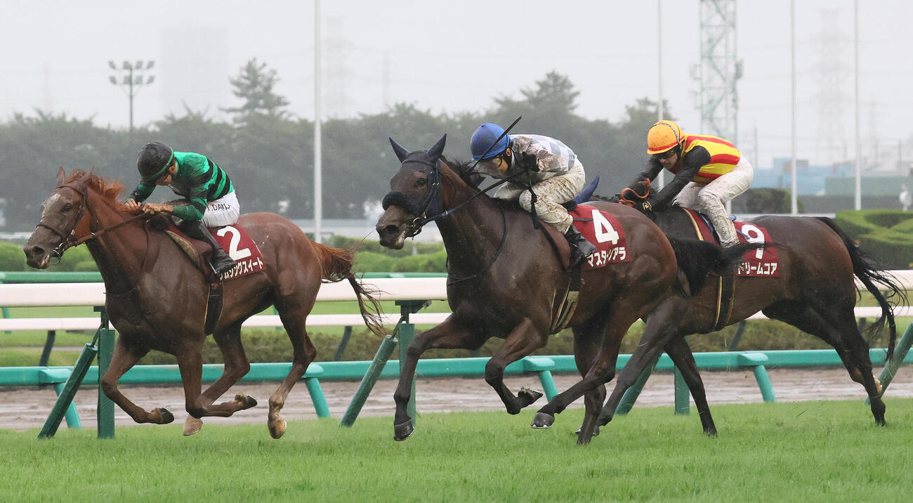 マスターソアラが制した紫苑S（撮影・丹羽敏通）