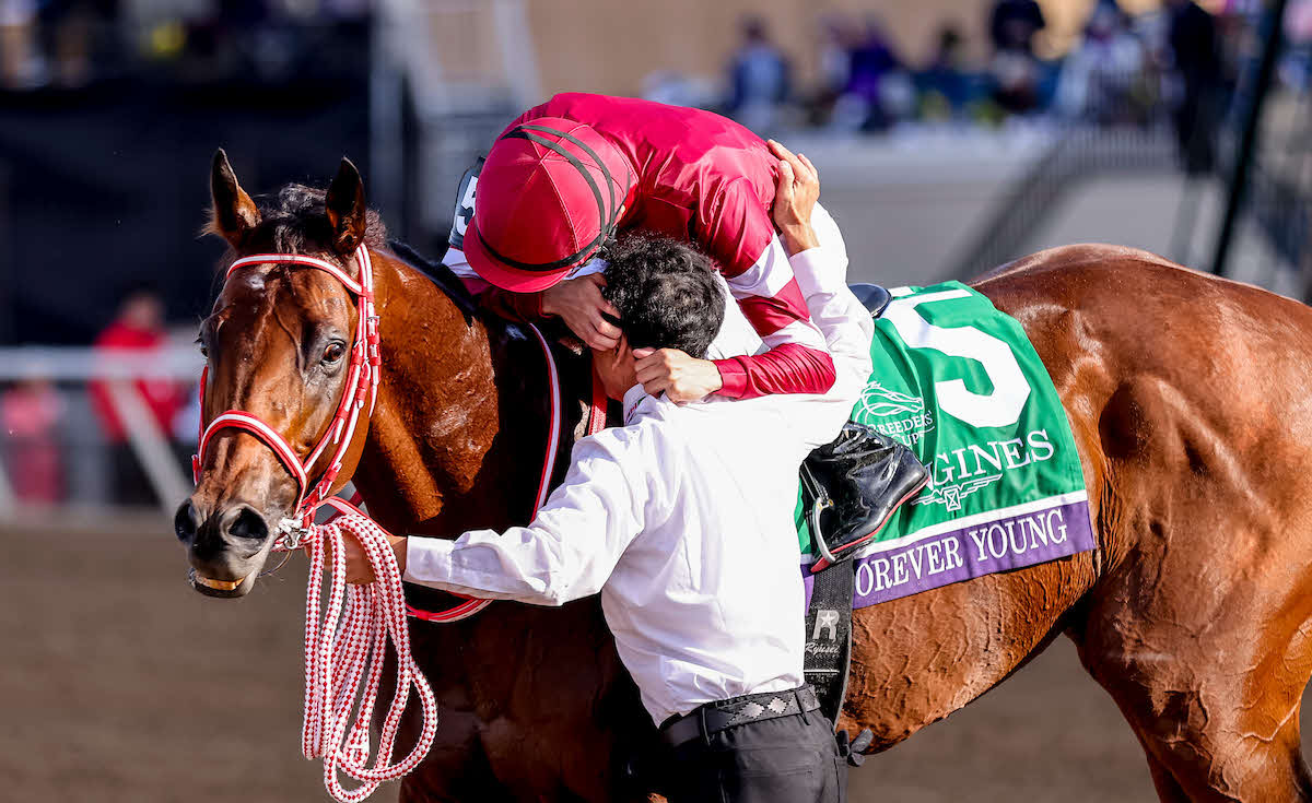 25年、BCクラシックを制したフォーエバーヤング（C）Kat Turnbull／Eclipse Sportswire／Breeders Cup