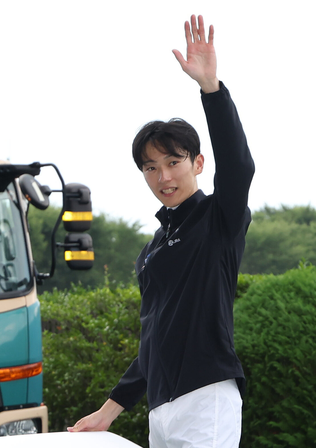 ジューンブレアの鞍上に決まった坂井瑠星騎手（2026年撮影）