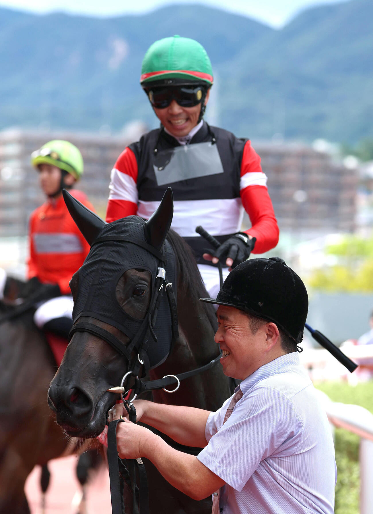 無敗でローズSを快勝したモンローウォーク（撮影・白石智彦）