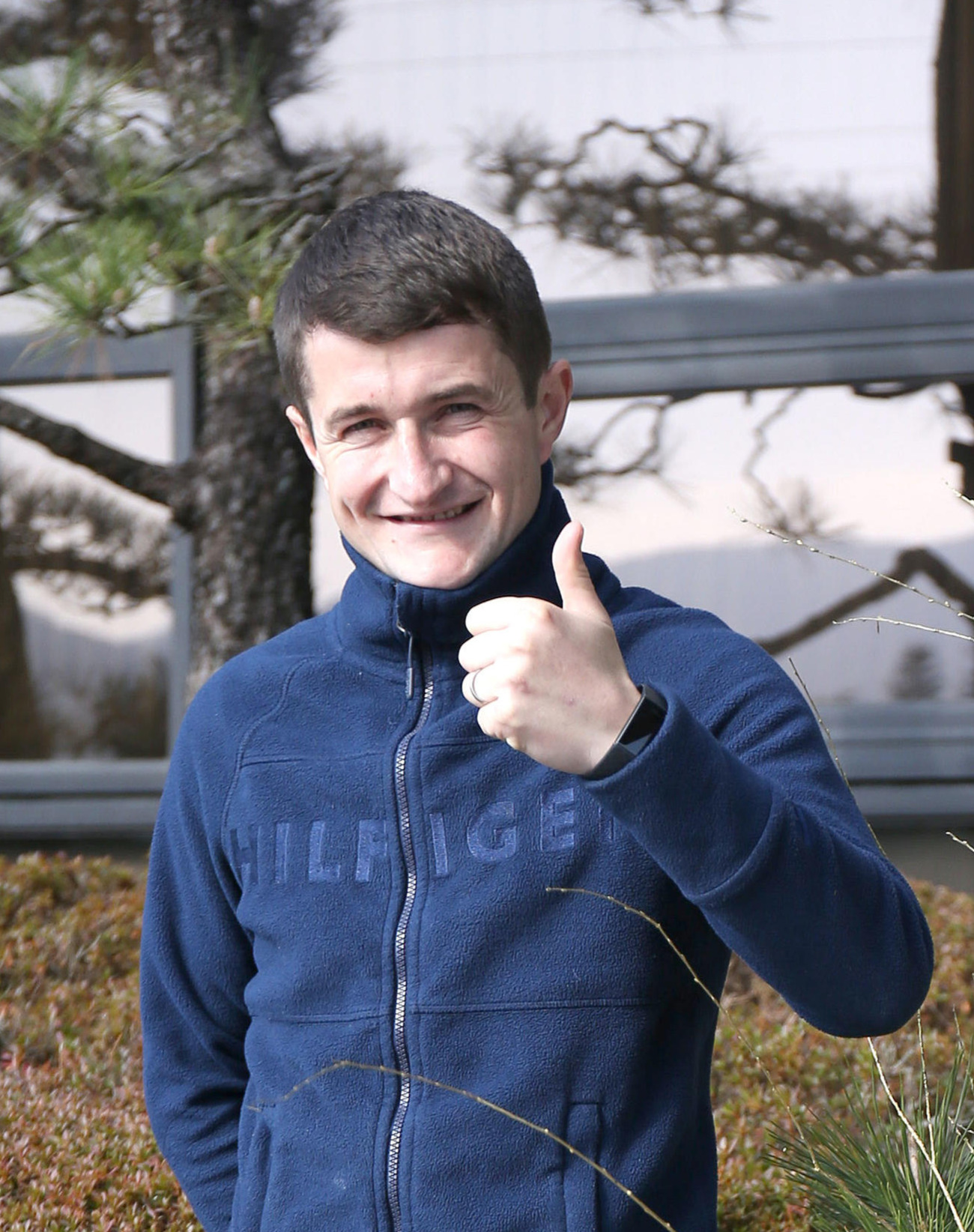 シェーン・フォーリー騎手（2020年1月撮影）
