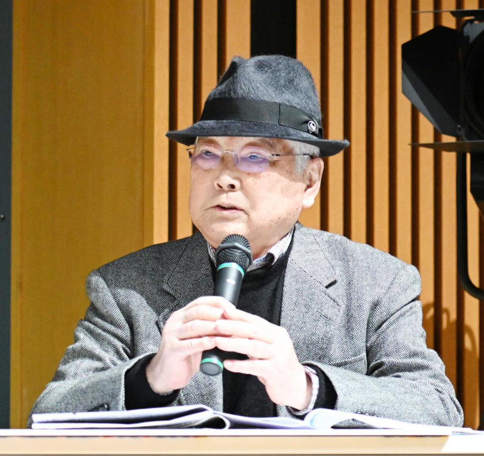 坂口正大元調教師（2024年1月8日撮影）